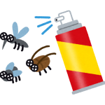 ゴキブリが消えるボタンと蚊が消えるボタン